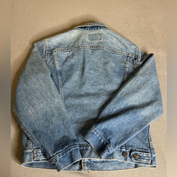 Vintage Levi’s 1980’s Jean Denim Jacket Blue Rare Mens size 40 Made in Usa - Picture 2 of 16